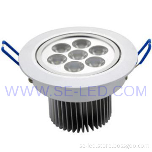 High Power Epistar Dimmable 7W led false ceiling lights